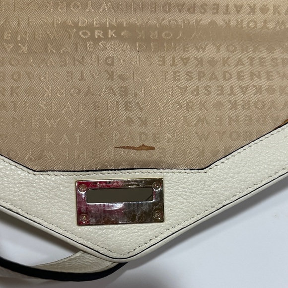 Kate Spade New York Wesley Place Small Laurel Satchel – Straw Leather Crossbody - Picture 9 of 14